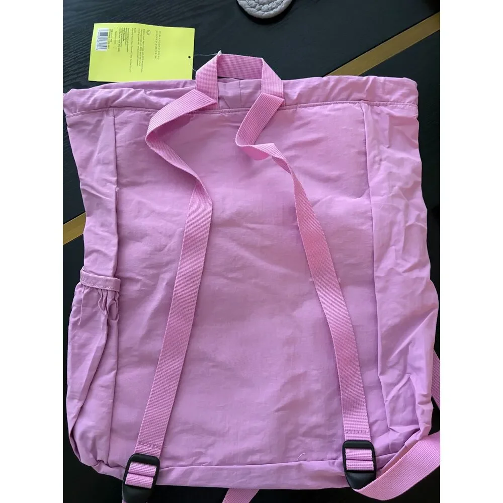 All in Motion Lilac Sack Backpack NWT Cinch Drawstring Sport Bag 15x17 - Picture 4 of 6